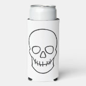Skull - Zwart en wit (Seltzer Voorkant)