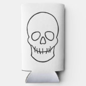 Skull - Zwart en wit (Achterkant)