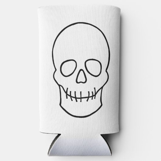 Skull - Zwart en wit (Voorkant)