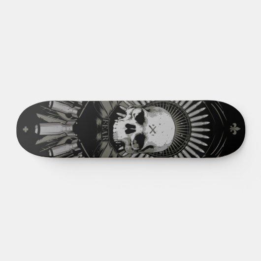 skullbig skateboard (Horizontaal)