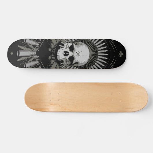 skullbig skateboard (Horizontaal)