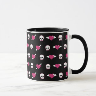 Skullen en harten mok