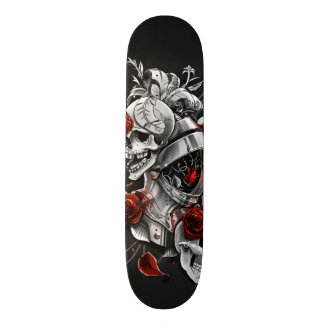 Skullen en Rozen Skateboard