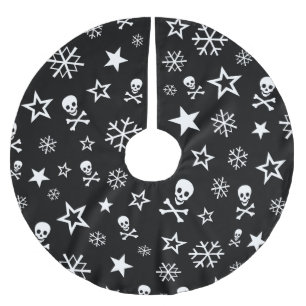 Skullen en Snowflakes Kerstboom Rok