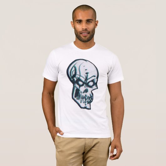 Skullhead t-shirt (Voorkant volledig)