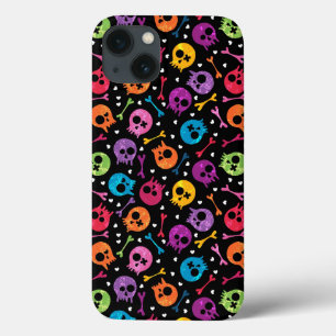 Skullpatroon 2 iPhone 13 hoesje
