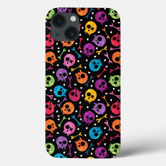 Skullpatroon 2 Case-Mate iPhone case (Achterkant)