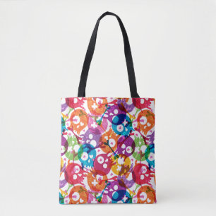 Skullpatroon 3 tote bag