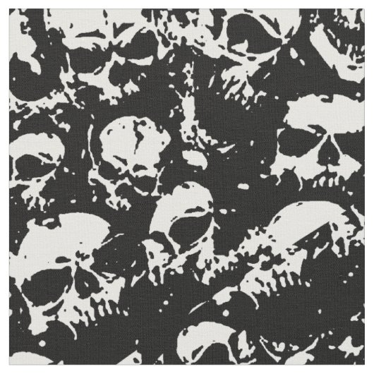 Skullpile Stof (Close Up)