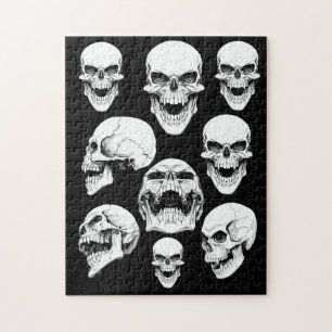 Skulls 11 x 14-inch puzzel met cadeaudoos, 252 stu