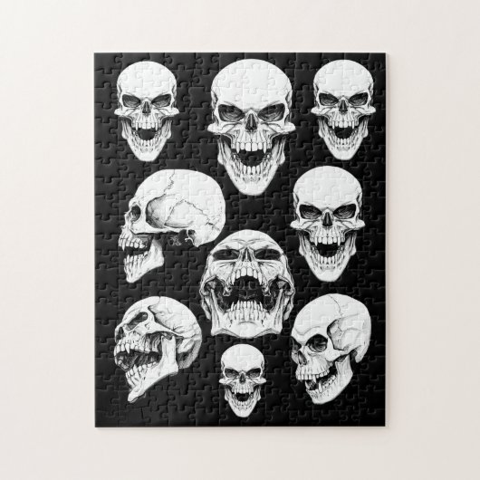 Skulls 11 x 14-inch puzzel met cadeaudoos, 252 stu legpuzzel (Verticaal)