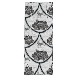 Skulls and Crows Wine Gift Bag Wijn Cadeautas