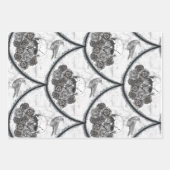 Skulls and Crows Wrapping Paper Sheets (Voorkant 3)