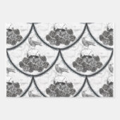 Skulls and Crows Wrapping Paper Sheets (Voorkant 2)