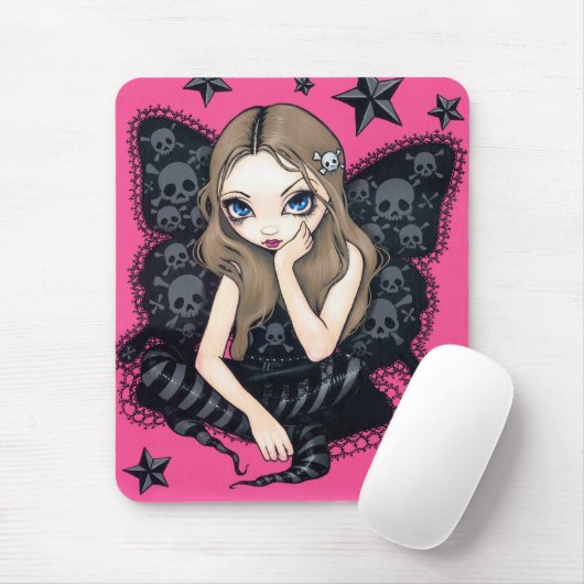 "Skulls and Stars" Mousepad Muismat (Met muis)