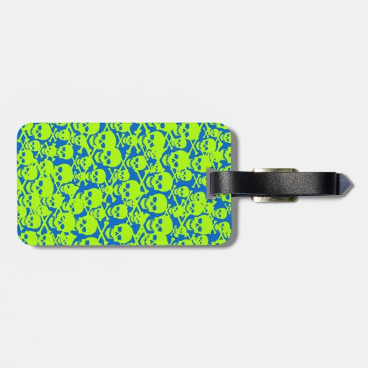 Skulls Bagagelabel (Achterkant horizontaal)