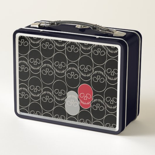 Skulls - Bat Black en Bone White (Achterkant)