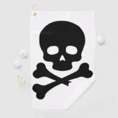 Skulls Bones Golfhanddoek (Insitu)