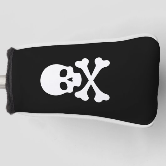 Skulls Bones Golfheadcover (Voorkant)