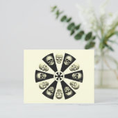 Skulls Briefkaart (Staand voorkant)