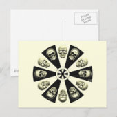 Skulls Briefkaart (Voorkant / Achterkant)