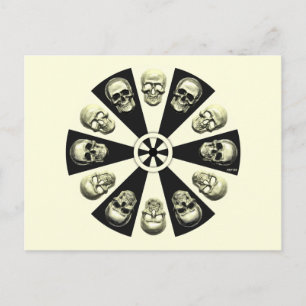 Skulls Briefkaart