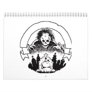 SKULLS CALENDAR KALENDER