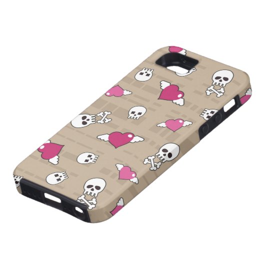 Skulls Case-Mate iPhone Case (Onderkant)