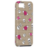 Skulls Case-Mate iPhone Case (Back/Rechts)