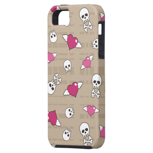 Skulls Case-Mate iPhone Case (Achterkant Links)