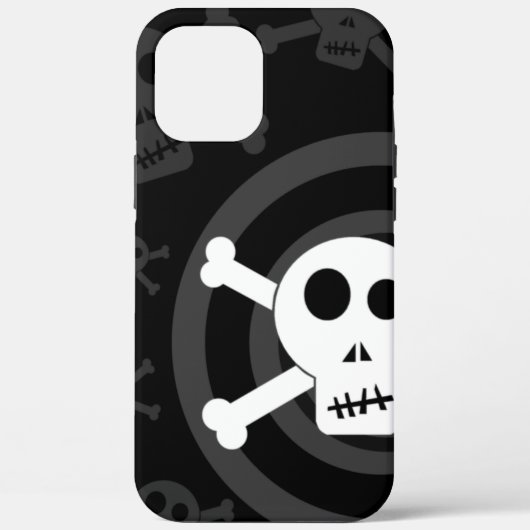 = [ Skulls & Crossbones ]= OtterBox iPhone Case (Achterkant)