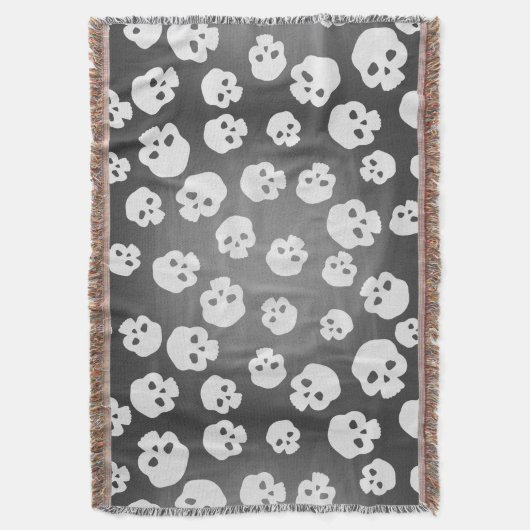 Skulls Deken (Voorkant Verticaal)