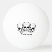 Skulls Design Pingpongballen (Voorkant)