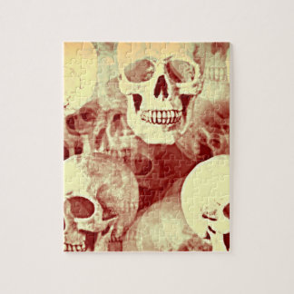 Skulls een spookkige Jigzaag Puzzle-rok Legpuzzel