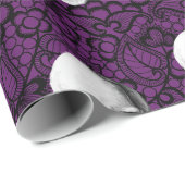 Skulls en kant cadeaupapier (Rol Hoek)