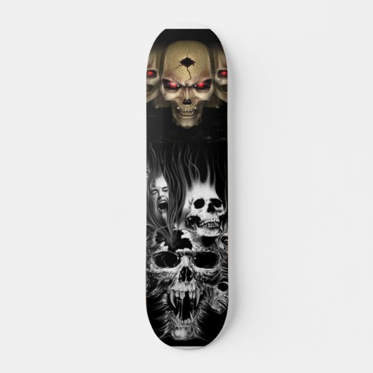 Skulls en meer Skulls board:D Skateboard (Voorkant)