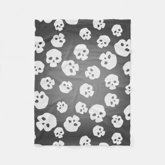 Skulls Fleece Deken (Voorkant)