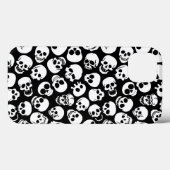 Skulls in Black Background Pattern Case-Mate iPhone Case (Achterkant (horizontaal))