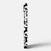 Skulls in Black Background Pattern Case-Mate iPhone Case (Achterkant / Links)