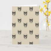 Skulls Kaart (Gele Bloem)