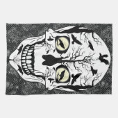 Skulls Kitchen Towels Raven Designed Home Decor Theedoek (Horizontaal)