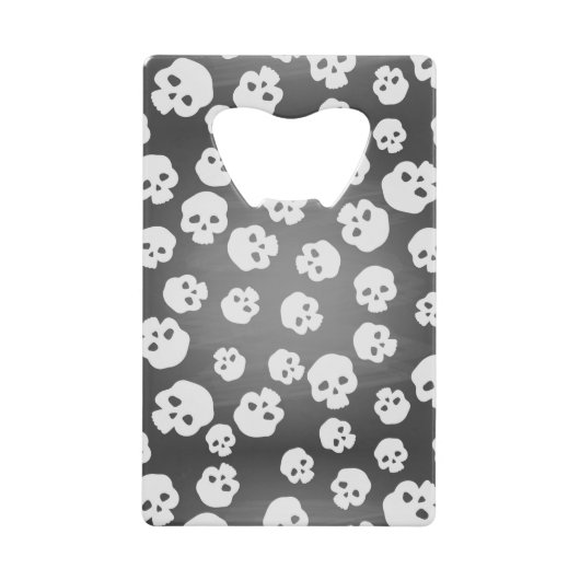 Skulls Kredietkaart Flessenopener (Voorkant)