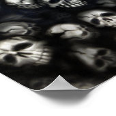 Skulls Leinwand Poster (Hoek)
