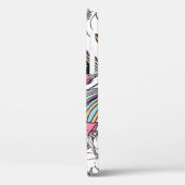 Skulls Lily Flowers: Boho . Case-Mate iPhone Case (Achterkant / Links)