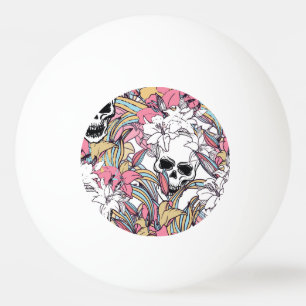 Skulls Lily Flowers: Boho . Pingpongballen