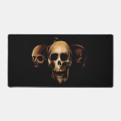 Skulls Menselijk Zwart Bureaumat (Voorkant)