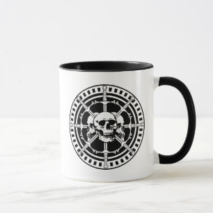 Skulls met zwaarden mok