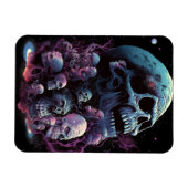 Skulls Monsters Horror Art Magneet (Horizontaal)