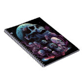 Skulls Monsters Horror Art Notitieboek (Rechterzijde)