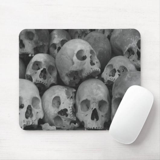 Skulls mousepad muismat (Met muis)